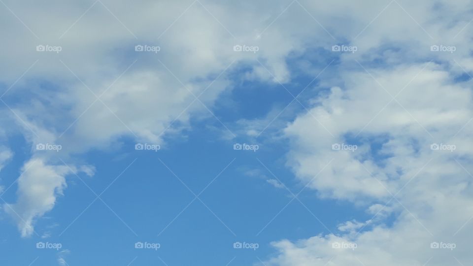 Beautiful sky and cloud in the sky