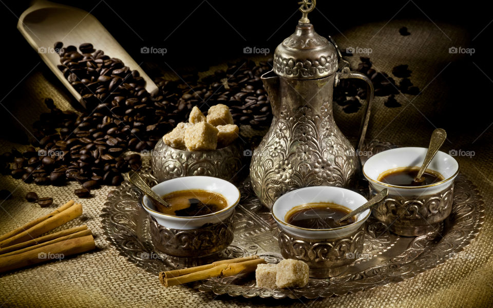 Ancient coffee serving place