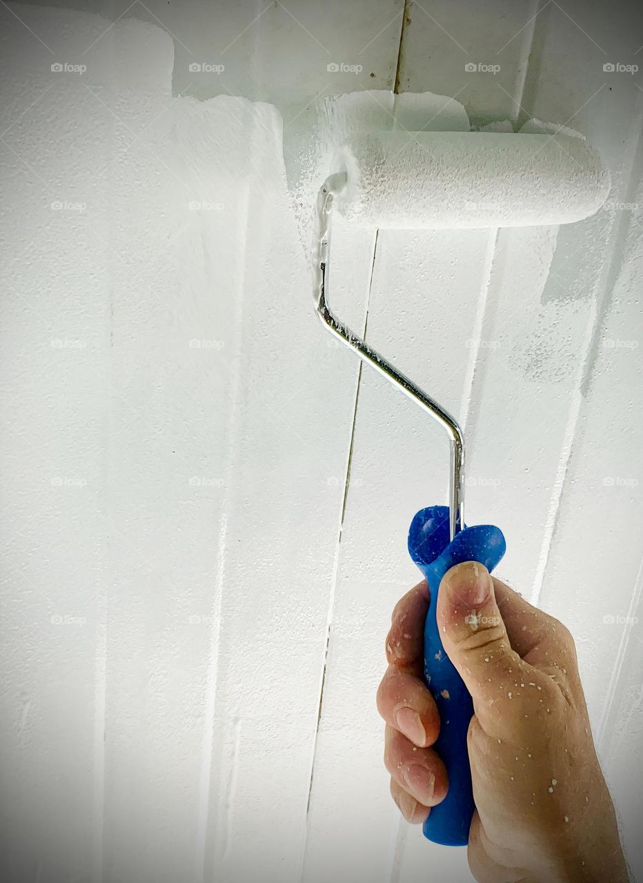 Painting The Outdoor Ceiling In White 