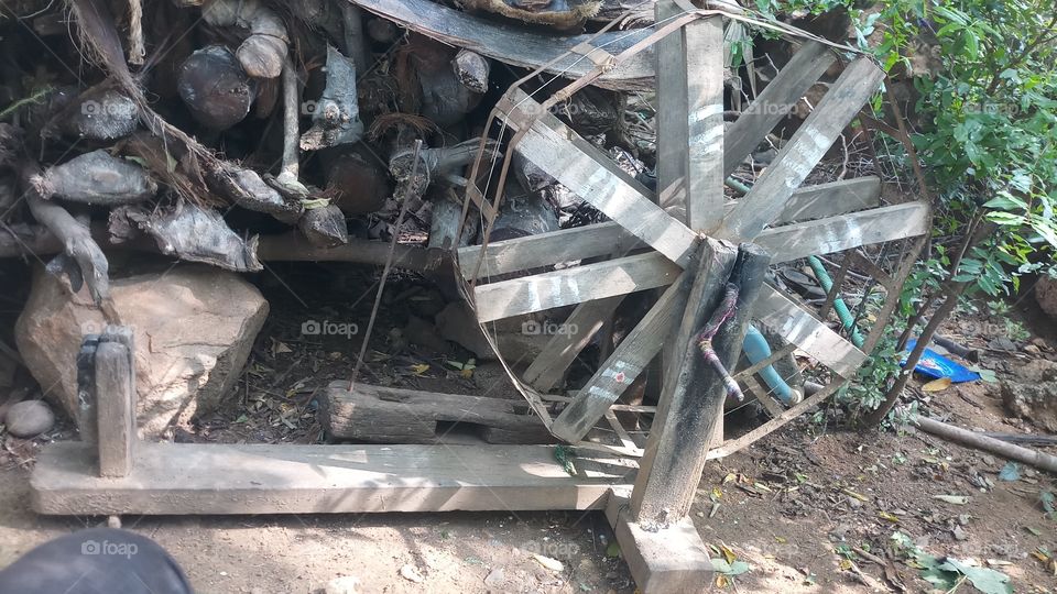 This is weaving cycle system for handloom