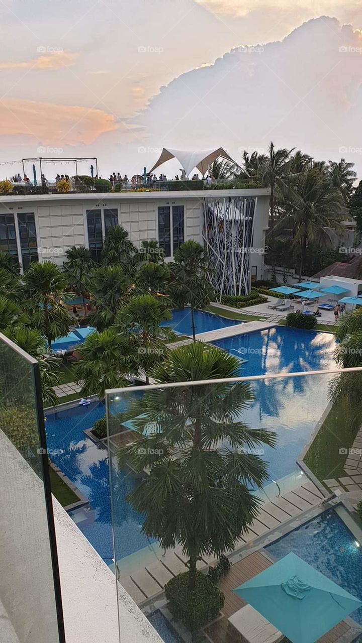 boracay pool on hotel