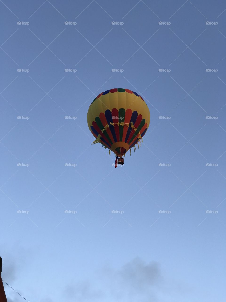 Colorful hot air balloon Sky 