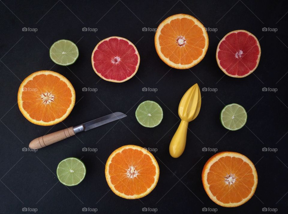 Citrus juice preparation 