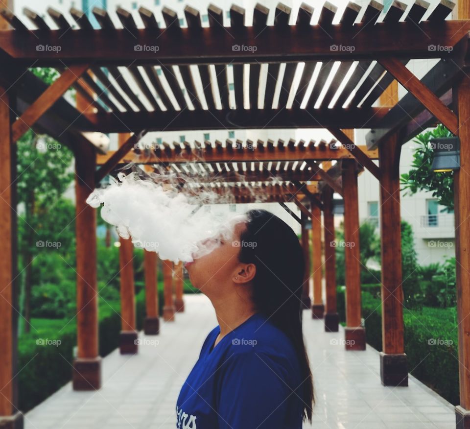 The garden of a vaper