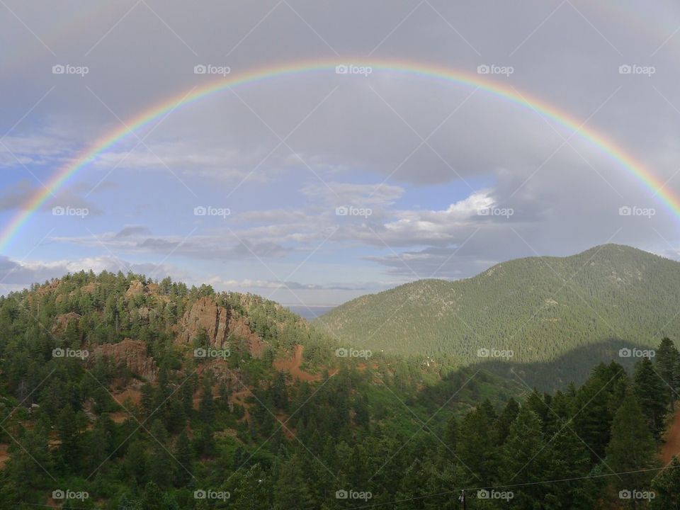 Rainbow over Sugarloaf Mtn