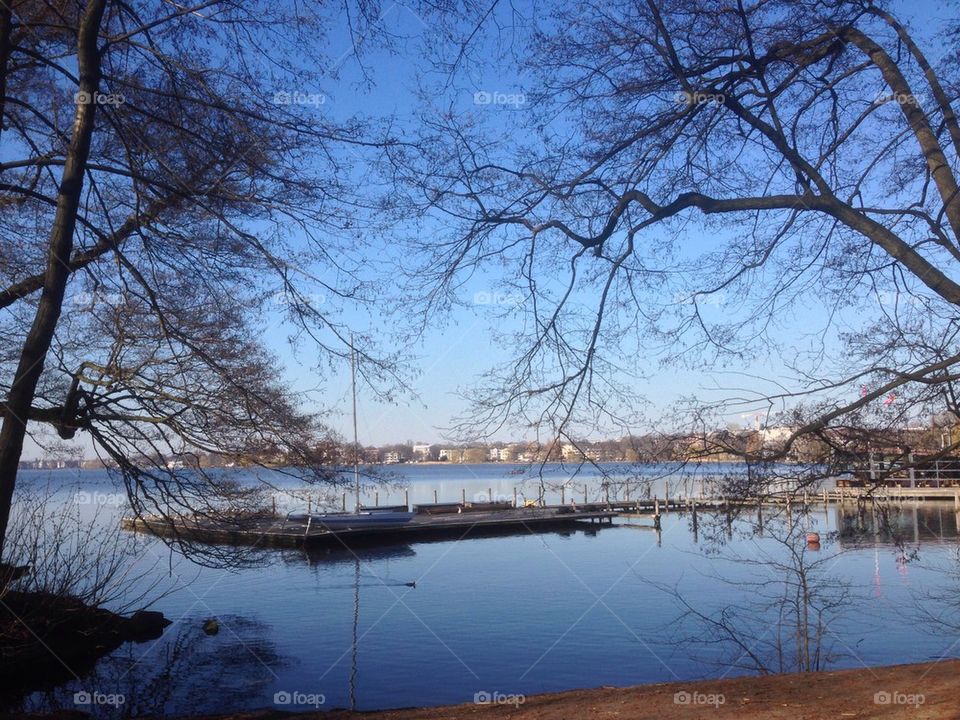 Alster lake 