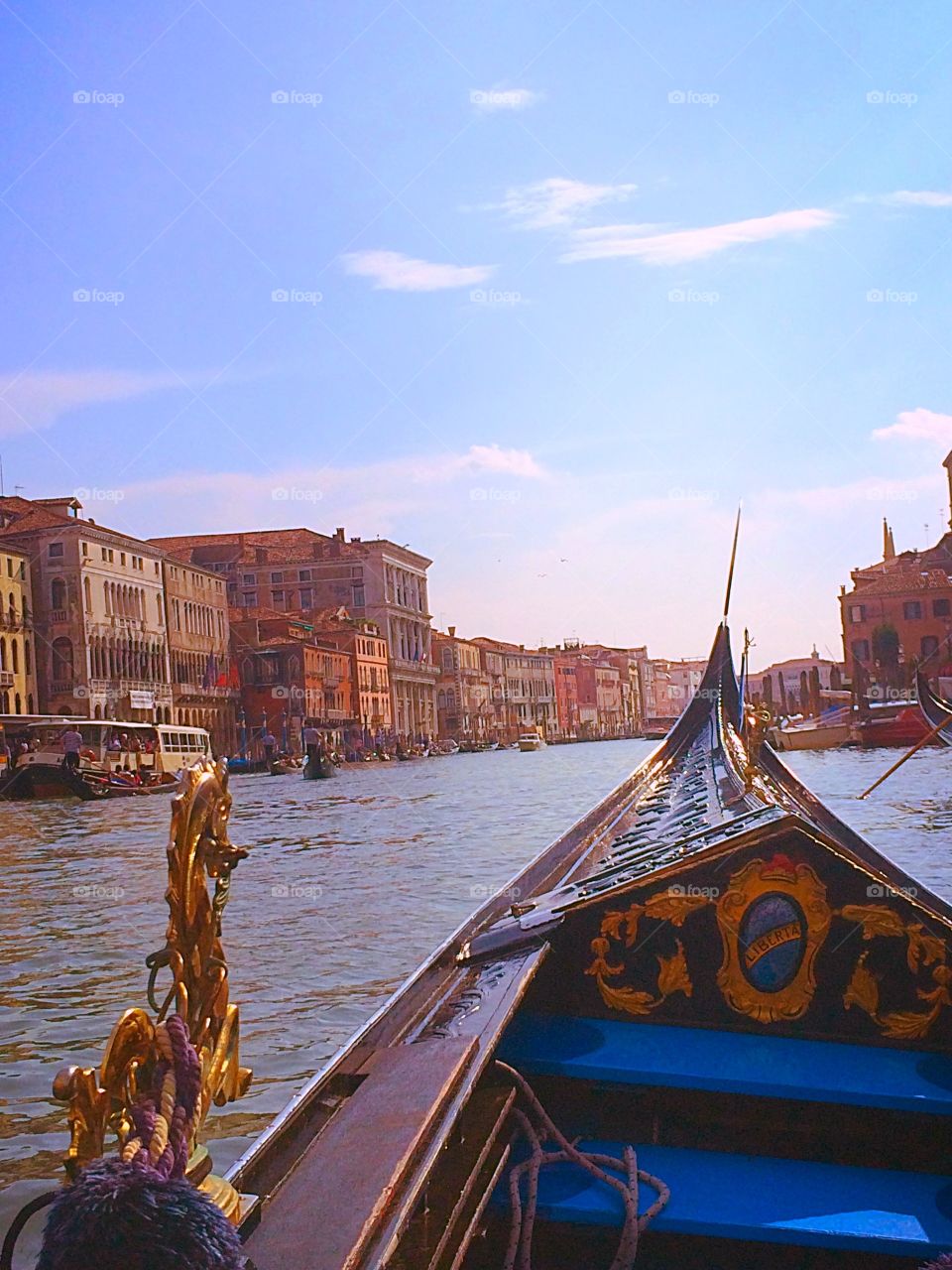Venice by gondola 