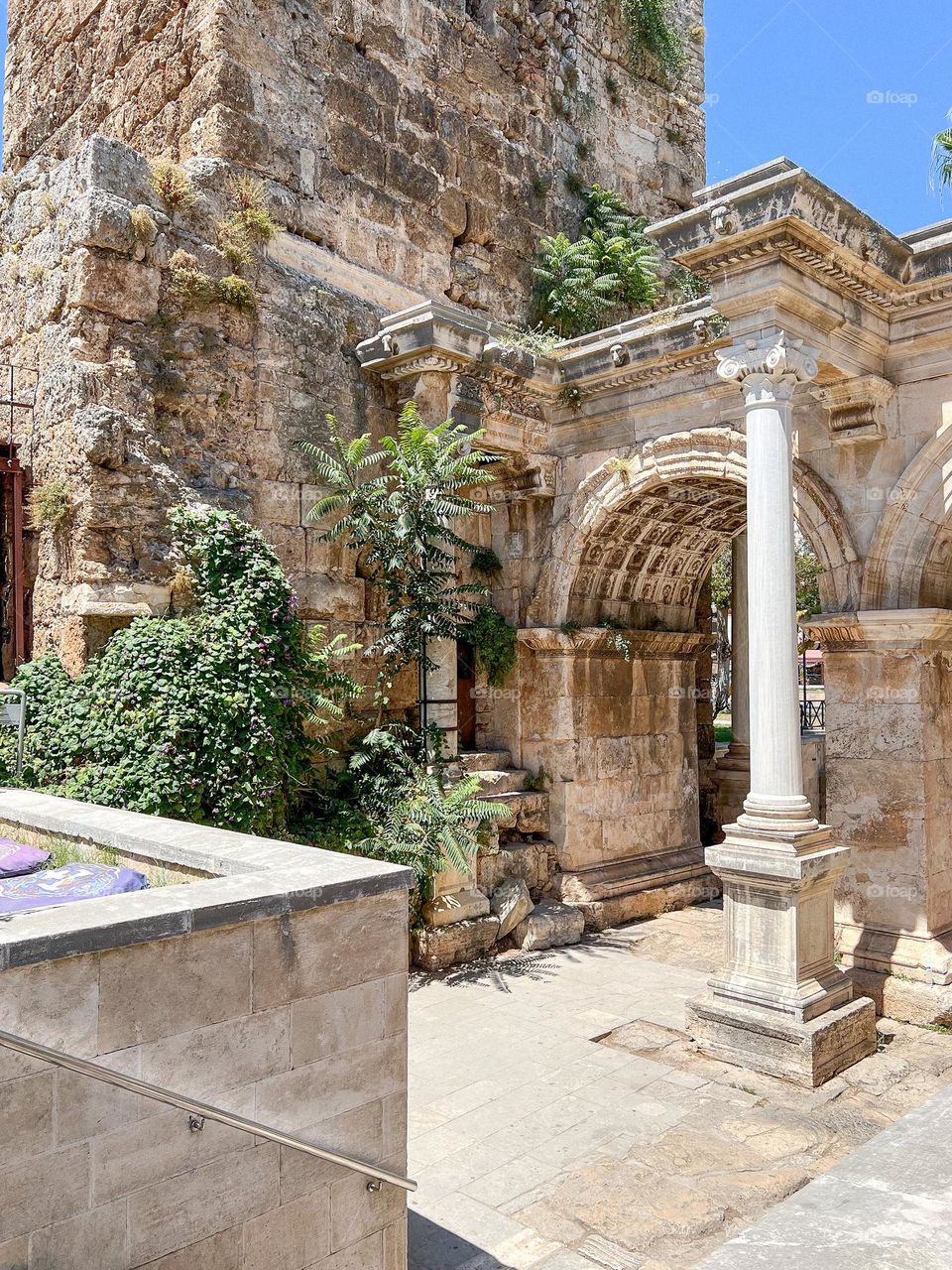 Hadrian's Gate in Antalya