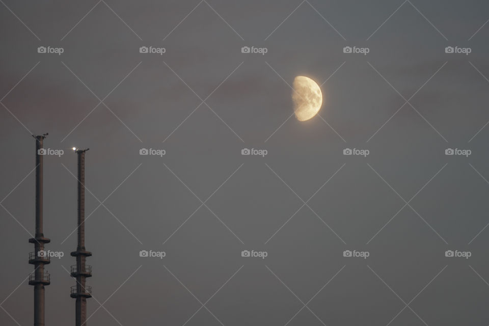 Half moon in Gdańsk 