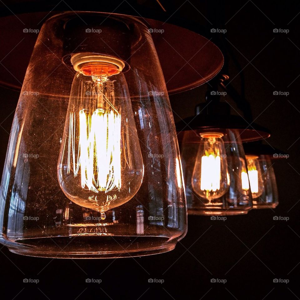Industrial light bulb and fixture