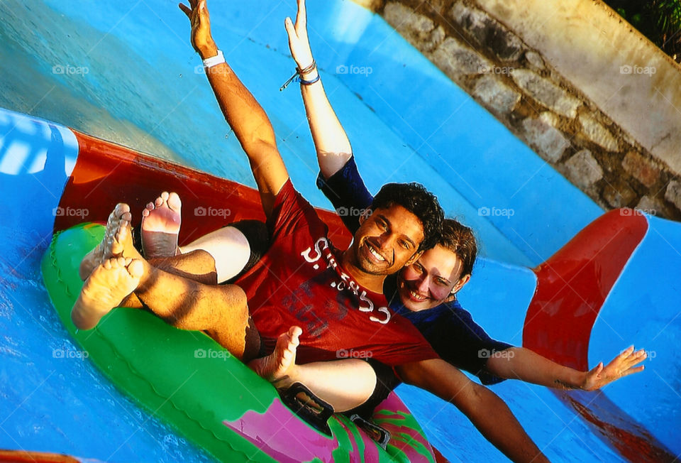 Water rides at Amusement Park!