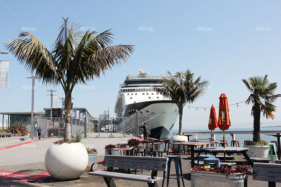 Pier. Boat 