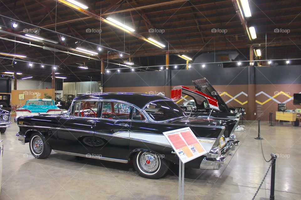 Auto museum in Sacramento California 