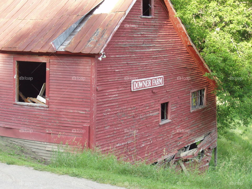 Downer Farm Barn in Stowe, Vermont