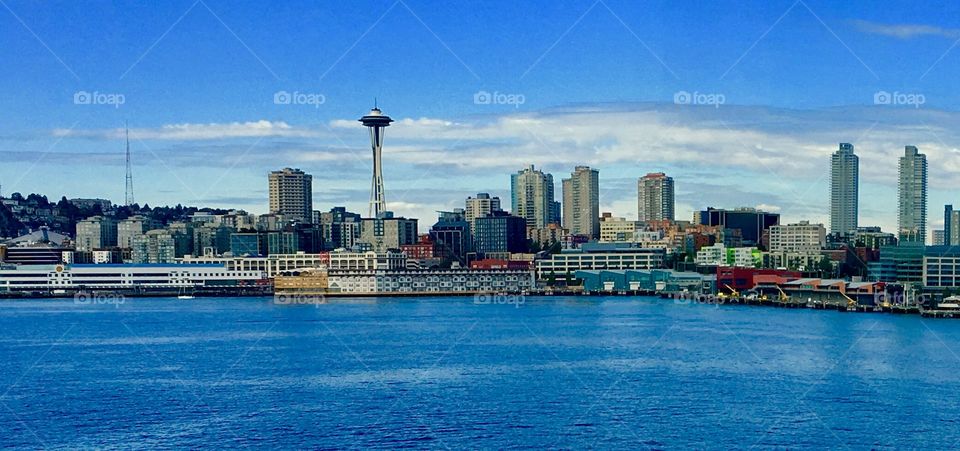 Seattle Space Needle- Waterfront