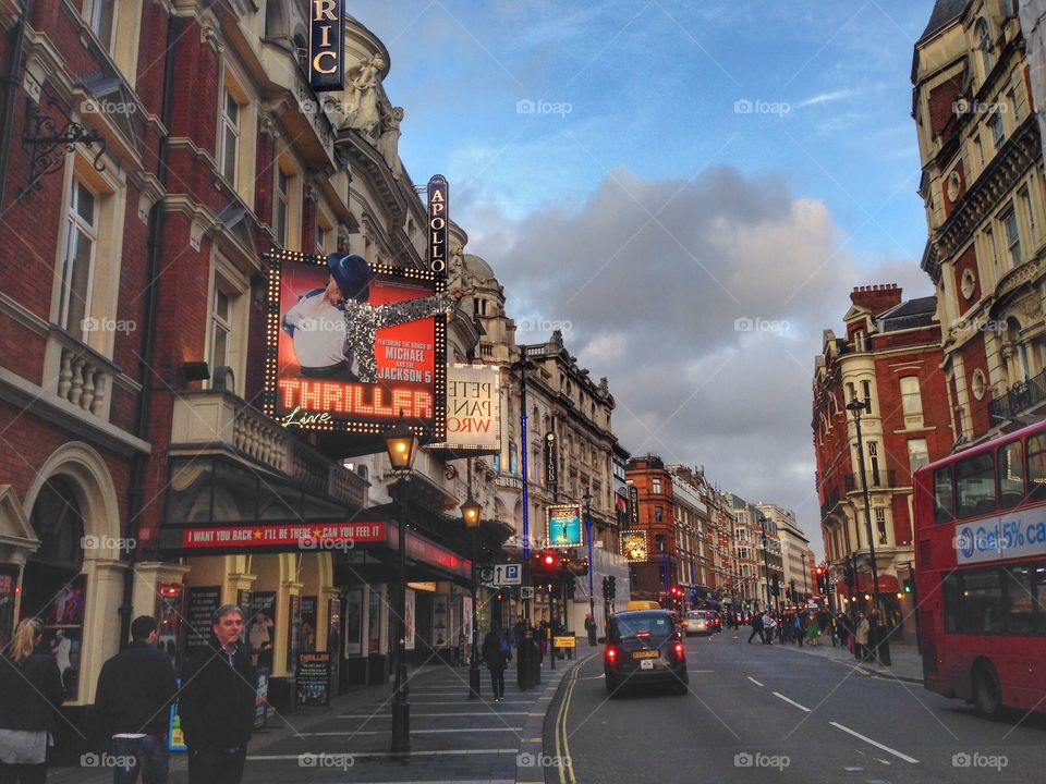 Theatres in Shaftesbury Avenue