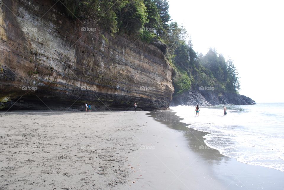 Cave on the beach