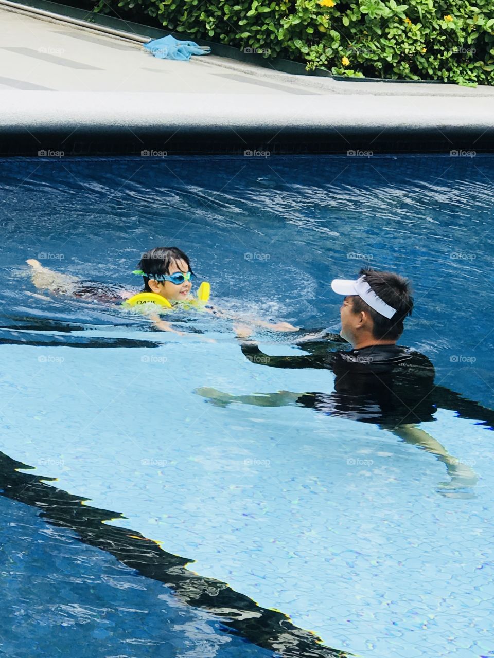 Swimming class