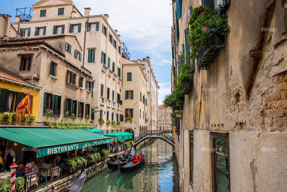 Canal in venice, Italy