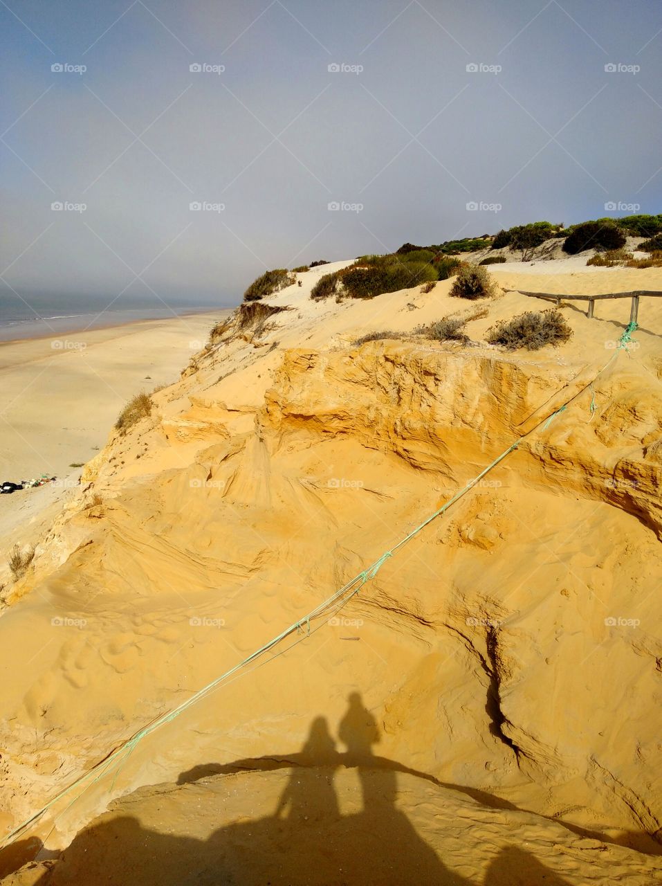 Schatten am Strand
Shadow on the beach