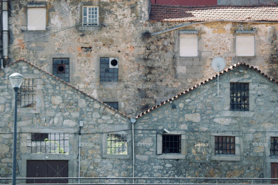 An old, Abandoned building in Europe 