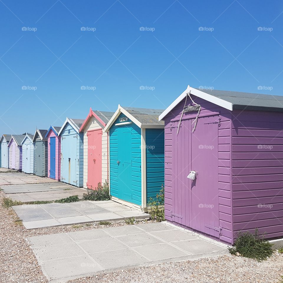 ferring beach huts