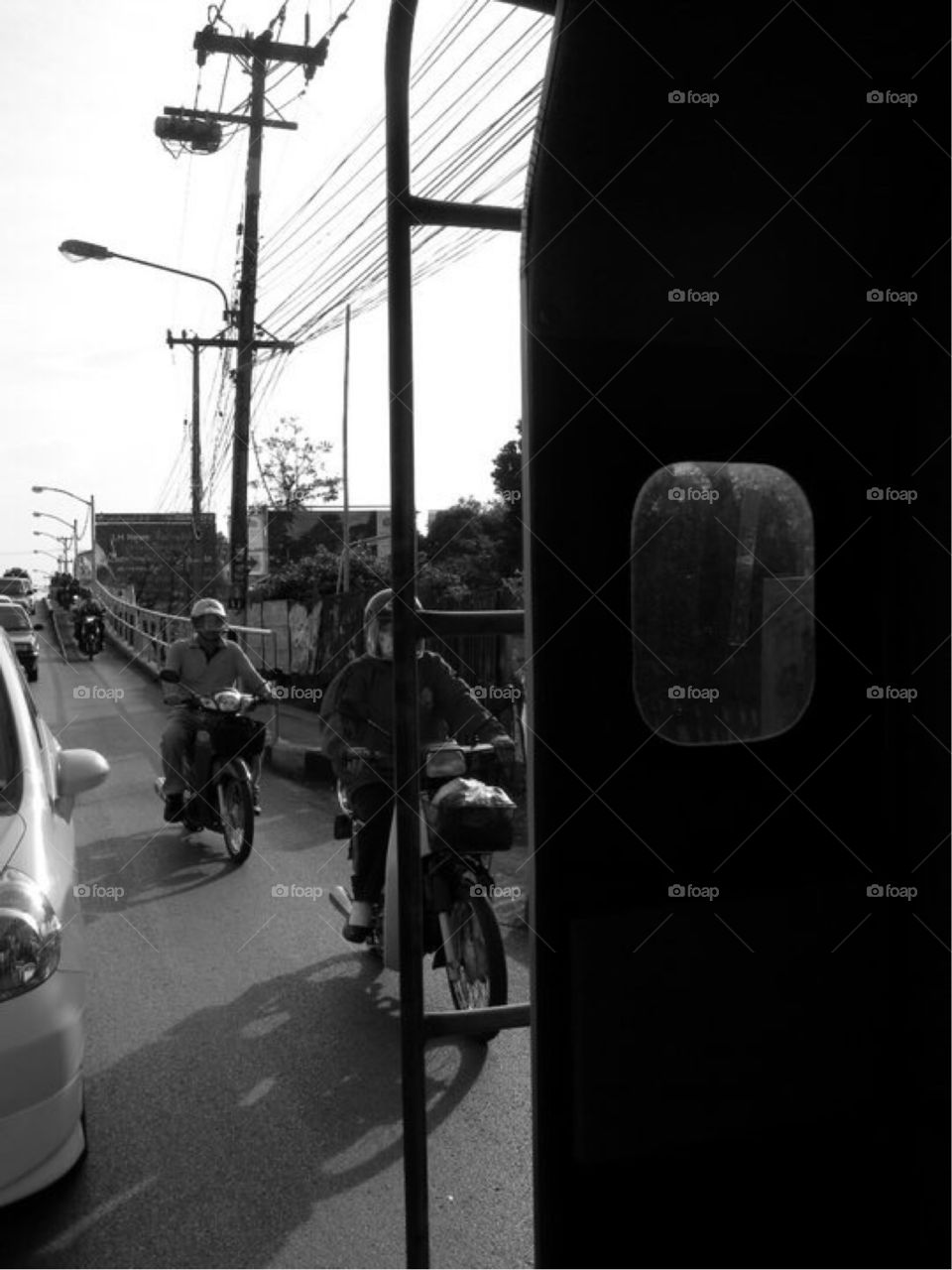 On bus - Chiang mai,Thailand