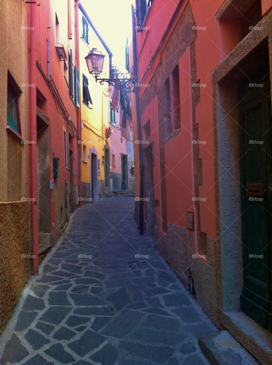 Side street in Manarola