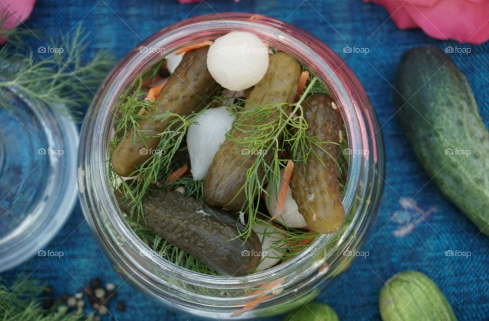 homemade pickles