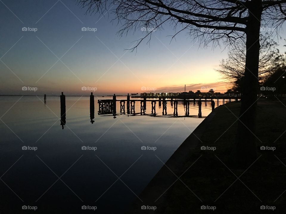 Sunset, Dawn, Water, Dusk, Evening