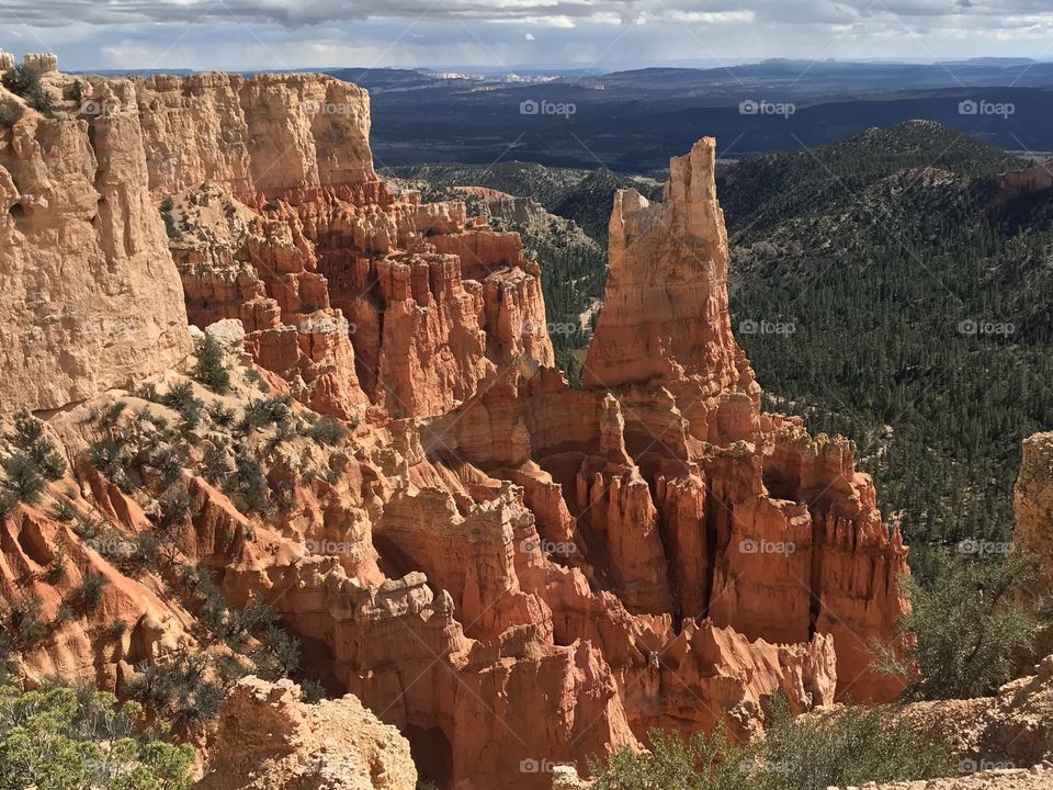 Bryce Canyon near Paria View Lookout