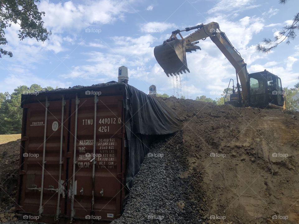 Installing a storm shelter 