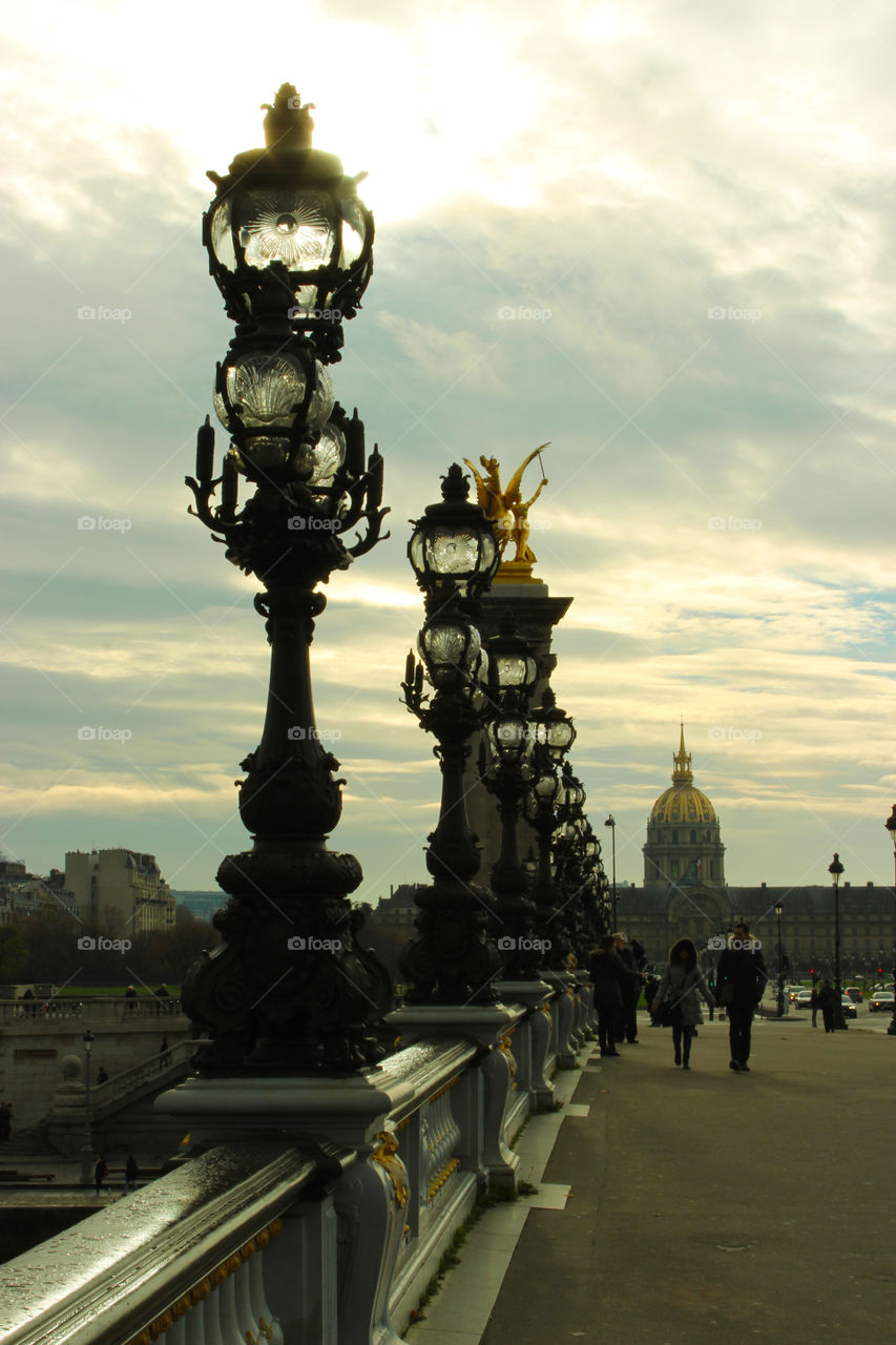 Magical atmosphere in Paris