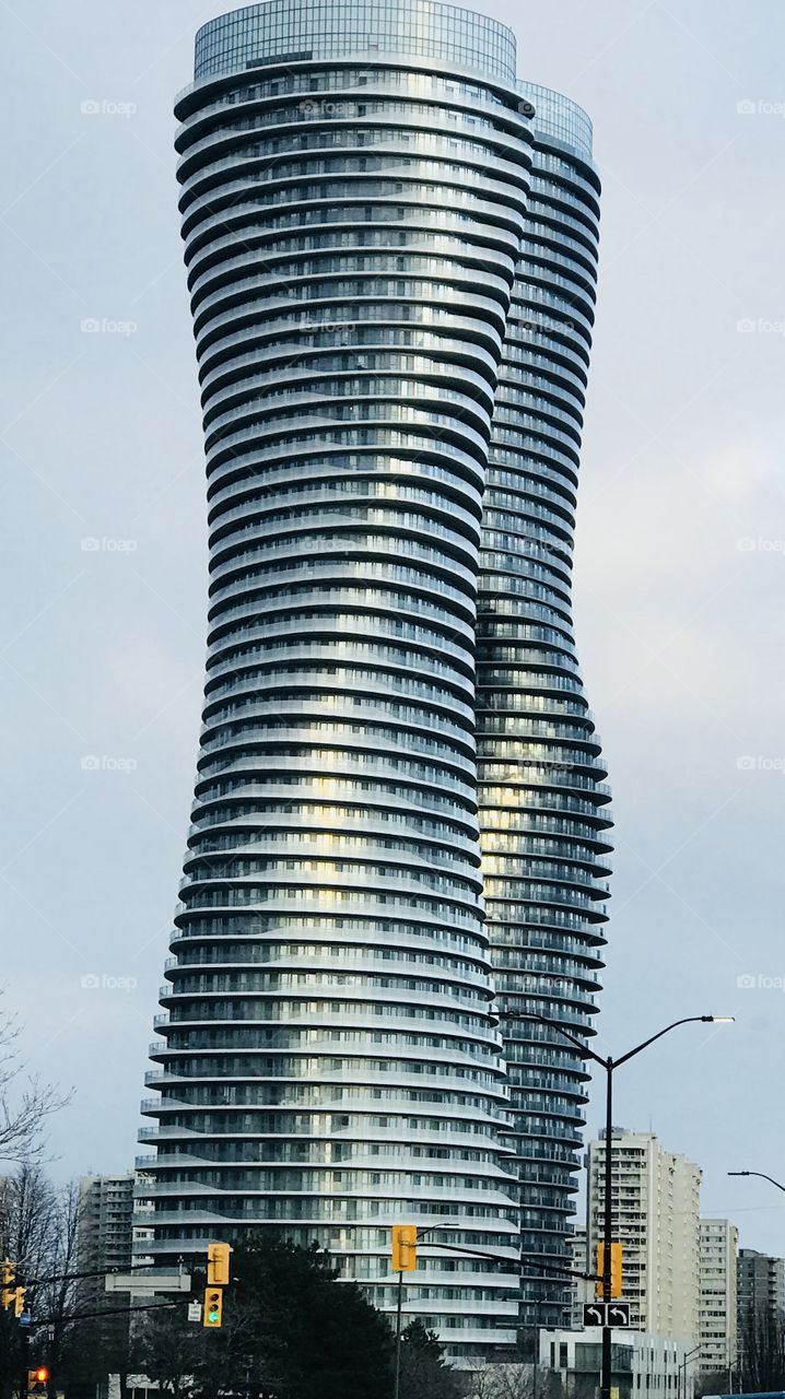 Monroe towers in Toronto. 
