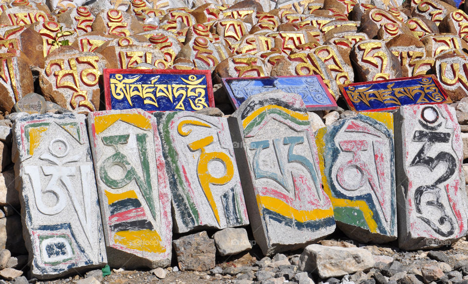 Prayers stones 