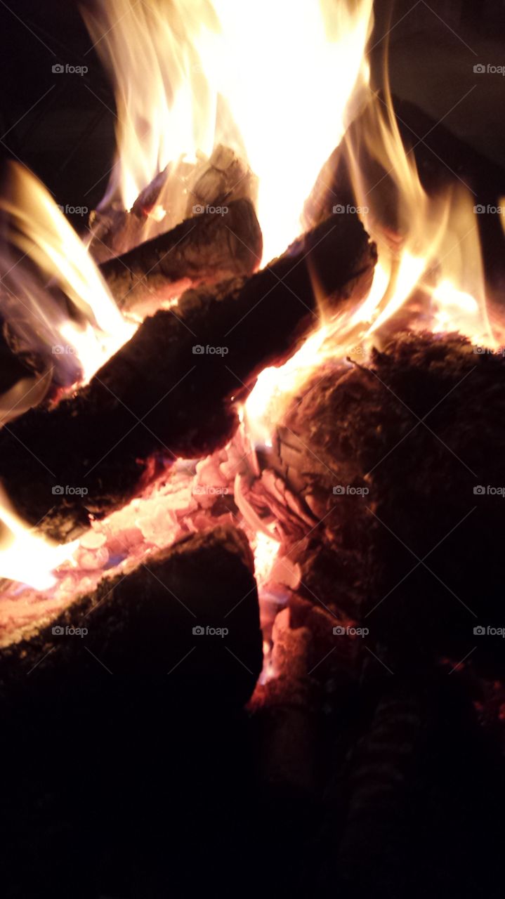 Flame, Heat, Hot, Bonfire, Fireplace