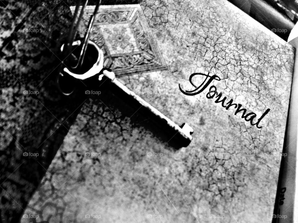 Journal black and white 