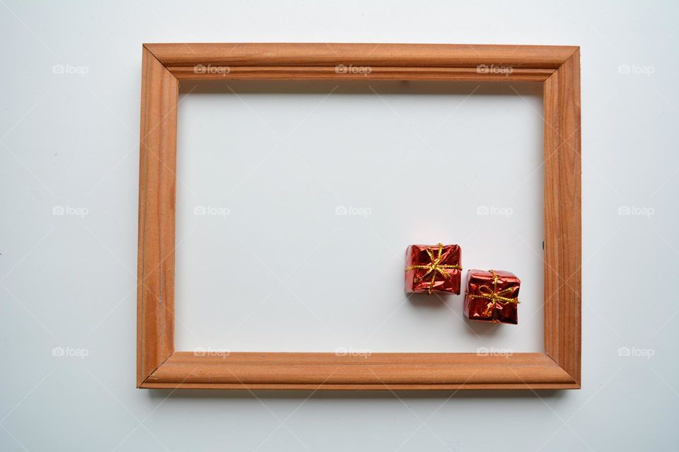art and craft frames on a white abstract background