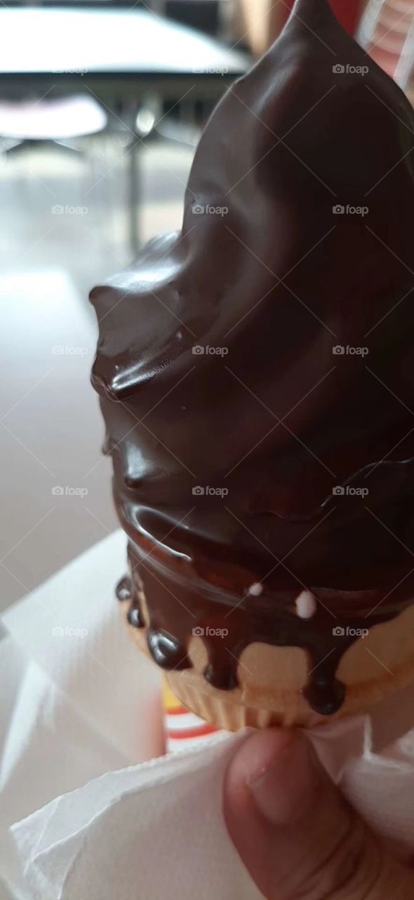 Buy ice-cream in my lunch time