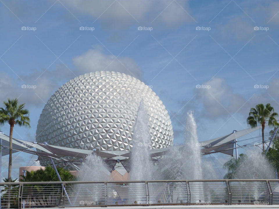 sky water disney epcot by loopylou69