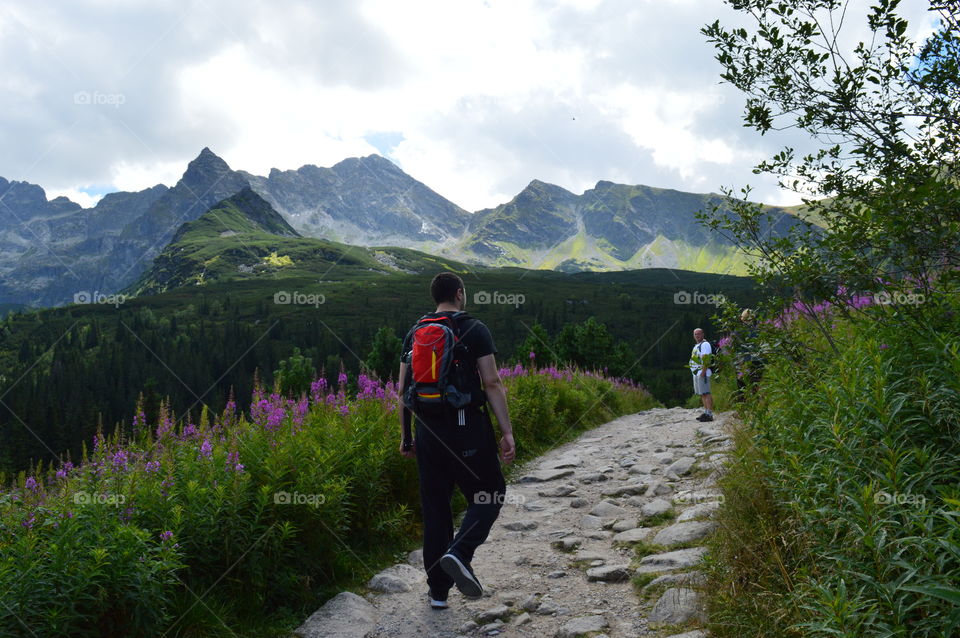 Hiking trails Tatra Mountains in Poland