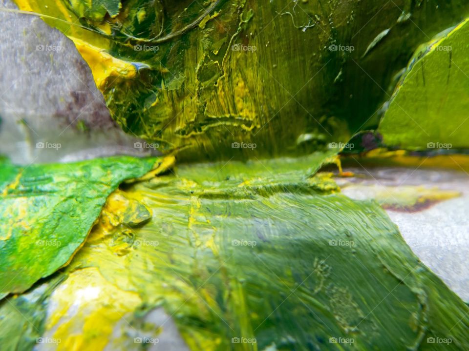 Flowing off the pallet and into creation