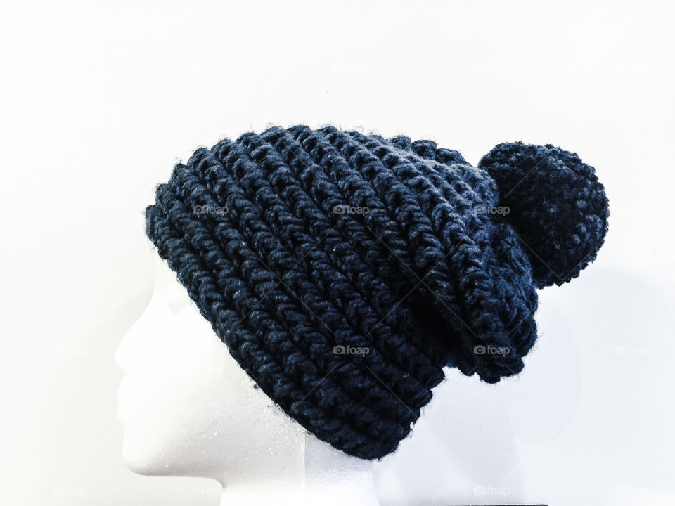 Creative profile of women’s crocheted beanie design