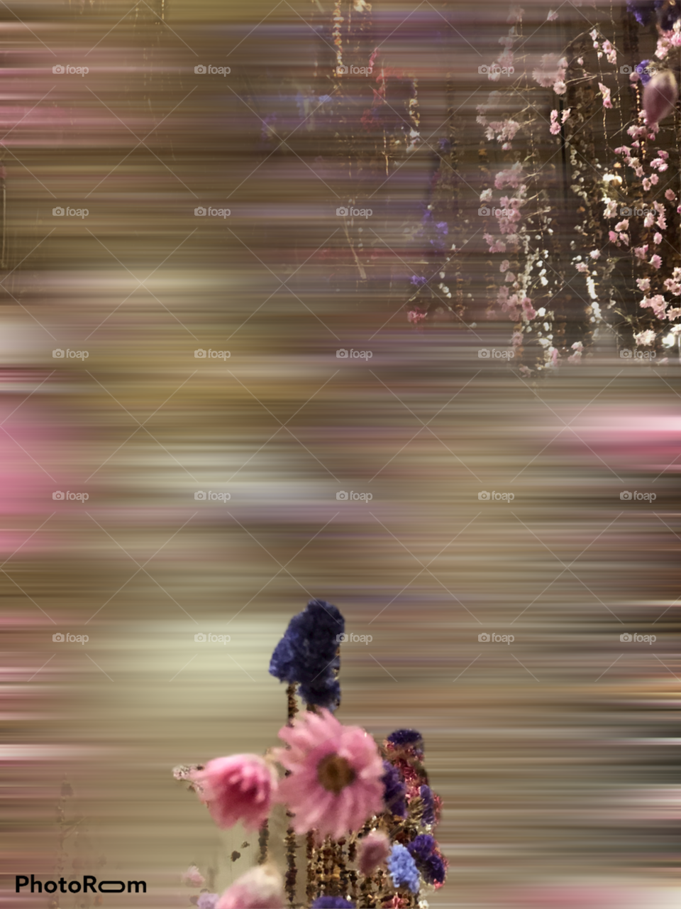Blurred garden