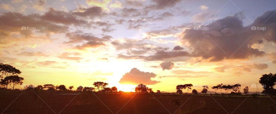 beautiful sky and sunsets