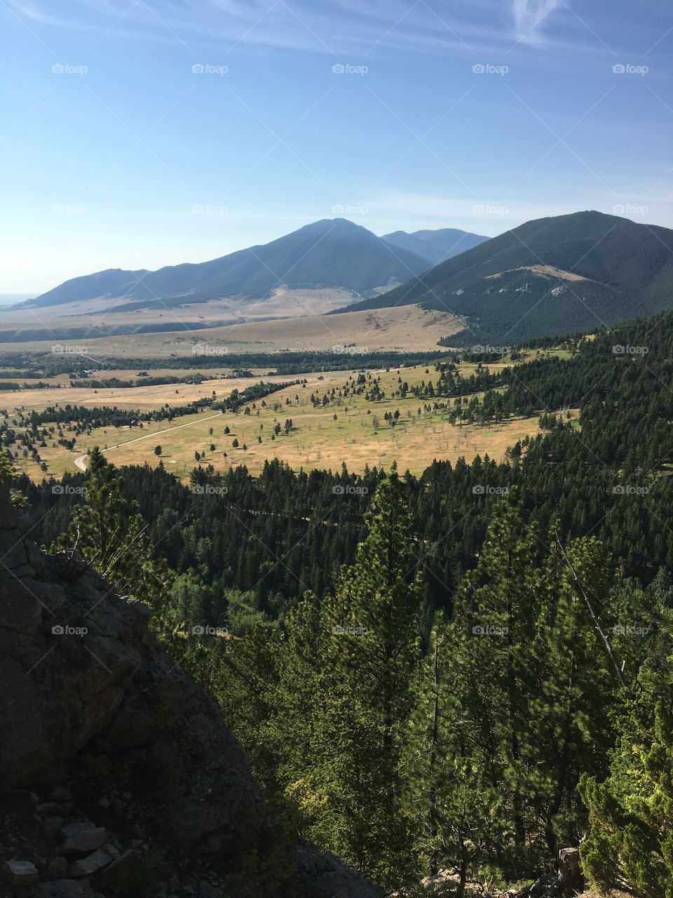 Great view hiking outside Red Lodge, Montana. 