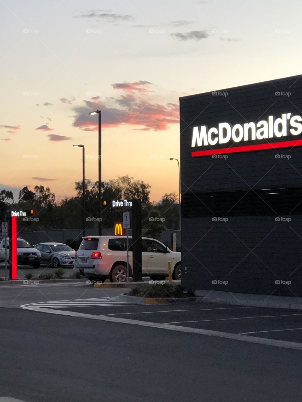 McDonald’s drive through 