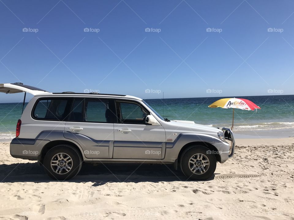 Parking on the Beach