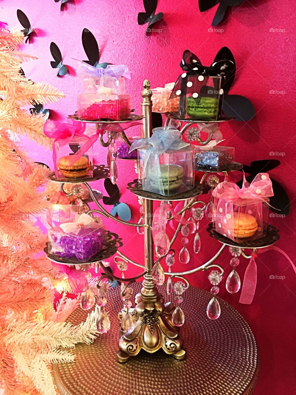 Macaroons on Display