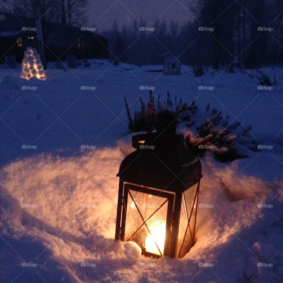 Winter in Finland. We visited beautiful Finland last winter and had a great time in the snow. 